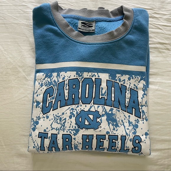 Vintage UNC University of North Carolina Tarheels Crewneck Sweatshirt - Picture 3 of 4